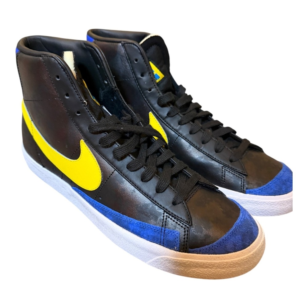 Nike Blazer Mid Men's Size 10 Black Basketball Shoes Sneakers DC1414-001